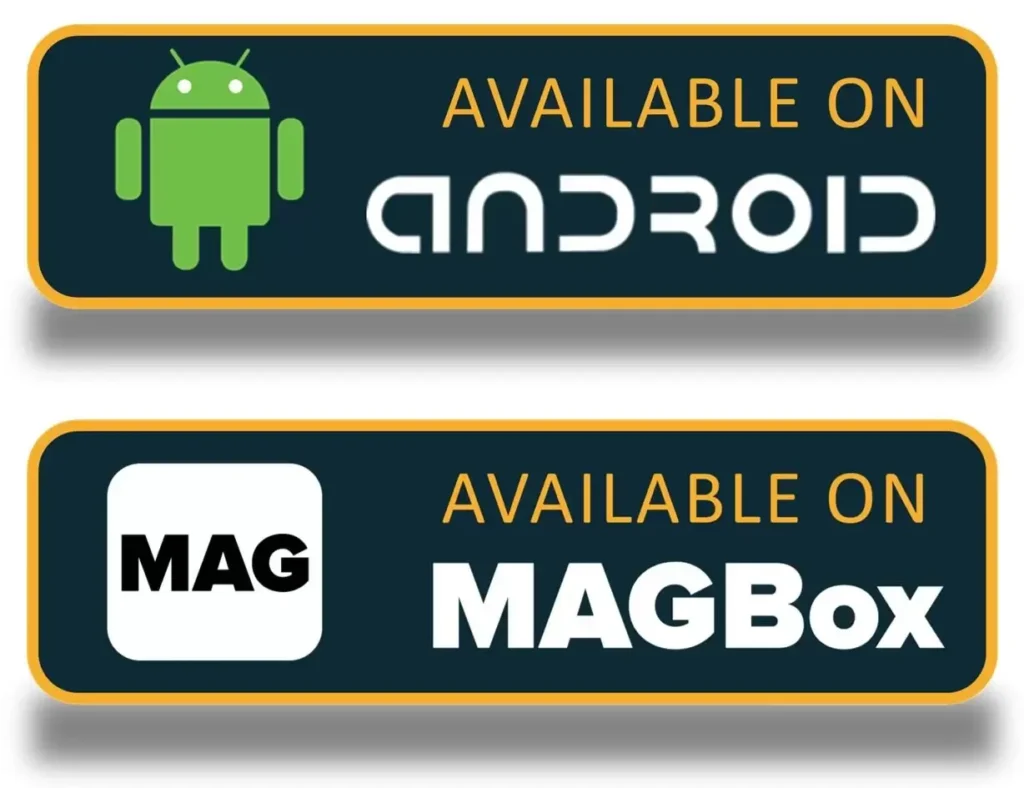 Android devices and MAG box compatible with IPTV Guru IPTV service.